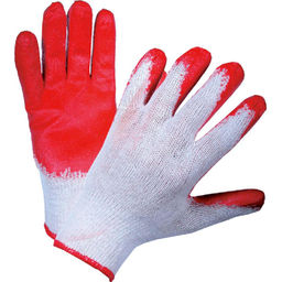 Перчатки с 1-м латексным покрытием (1/10)