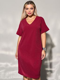 Платье 0183-1 ягодный