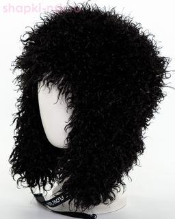 Лама экомех козлик Ушанка женская флис (56-57)