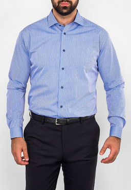 Сорочка мужская длинный рукав GREG 221/139/777/Z/1  фото 8