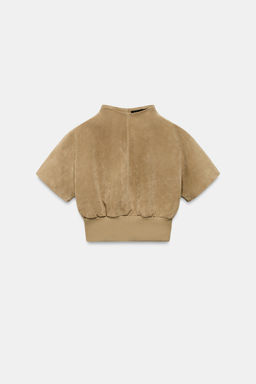 TOP 100% PIEL ANTE / Arena - Zara фото 3