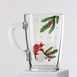 Кружка Новогодний гранат, 300 мл - Дорого внимание фото 5
