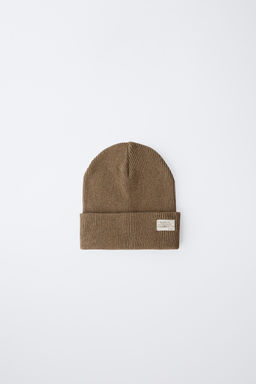 GORRO PUNTO CANAL? ETIQUETA / Tostado - Zara фото 2