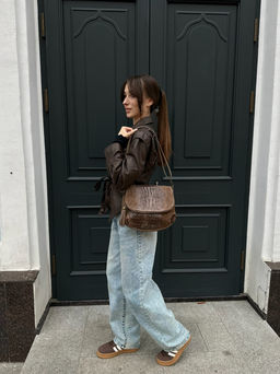 Сумка женская из телячьей кожи