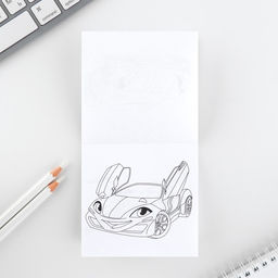 Цена за 2 шт. Подарочный набор: блокнот-раскраска и восковые мелки 23 февраля - Artfox фото 4