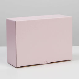 Коробка подарочная складная, упаковка, «Розовая», 26 х 19 х 10 см