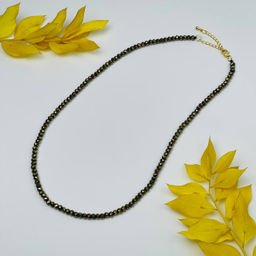 Колье из Пирита 42 см +