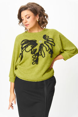 Костюм Michel Chic 1407 салатовый, черный