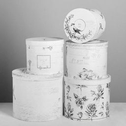 Набор подарочных коробок 5 в 1 Шебби, 13 1419.5 22 см - Дарите счастье фото 15