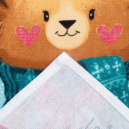 Набор кухонных полотенец Новогодняя Сказка праздник в городе 35х60см-2шт, 100% хлопок - Доляна фото 2