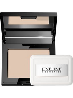 EVELINE Бархатистая компактная пудра тон 15