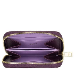 Итальянский кожаный кошелек для карт DuDu серии Hokkaido | темно-фиолетовый - Dudubags фото 4