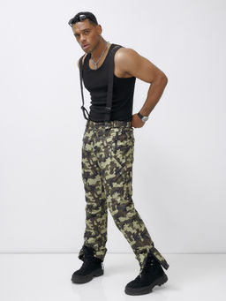 Полукомбинезон утепленный мужской зимний горнолыжный коричневого цвета 2405K - Mtforce фото 8