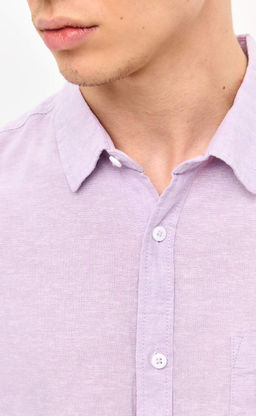 Рубашка д/р лен F111-0450-1 beige