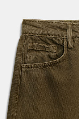ZW COLLECTION BALLOON MID-WAIST JEANS - Zara фото 10