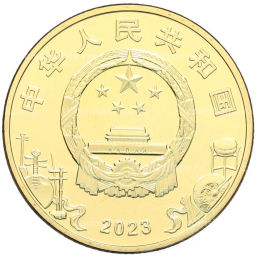 Монета 5 юаней 2023 года Китай Пекинская опера