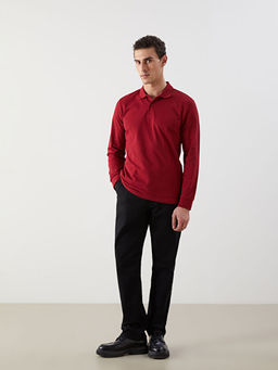 Polo Yaka Erkek Sweatshirt