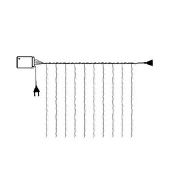 Электрогирлянда-занавес 6*3м, 640 ламп, синий в пакете