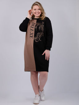 Платье "Делюкс", футер 3-х нитка петля