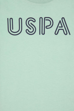 Erkek _ocuk Su Ye_ili Basic Ti__rt Sepette S_rpriz _ndirim - U.s. polo assn фото 3