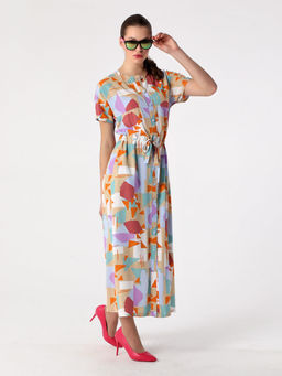 25201 Платье мультицвет