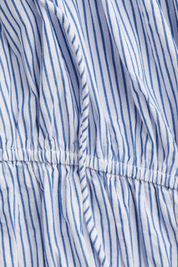 Blusa de popelina con cord?n de ajuste - H&m фото 5