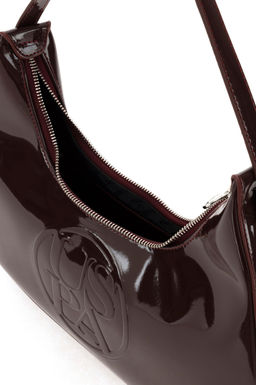 Женская бордовая красная сумка через плечо Неожиданная скидка в корзине - U.s. polo assn фото 5