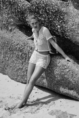 Top de playa efecto crochet - H&m фото 3