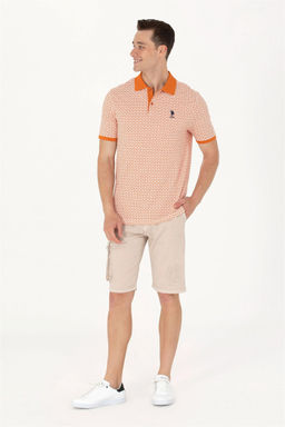 U. S. Polo Assn Мужская футболка с воротником-поло Brick - U.s. polo assn фото 11