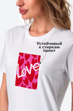 Женская футболка Happy Fox  фото 4