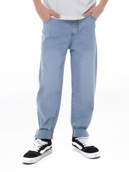 Джинсы-багги для мальчиков - Синий мир фото 6