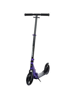 Самокат городской GRAFFITI, складной, колёса PU 200, 86A, ABEC 9, подножка, цвет фиолетовый