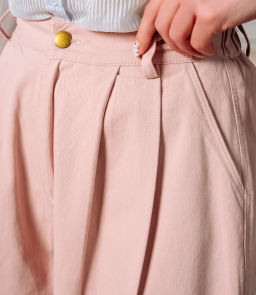 Брюки #КТ5203, пудровый - Dommod фото 5