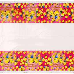 Цена за 4 шт. Скатерть "Веселого праздника" 108*180см, пвх