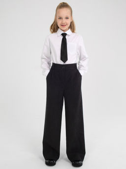 Брюки-палаццо для девочек - Синий мир фото 2