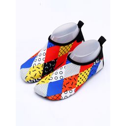 Коралловые тапочки аквашузы Ромбы