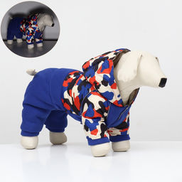 Комбинезон Go-Иди с утяжкой, размер 12 (ДС 28, ОГ 38, ОШ 27 см), синий/камуфляж