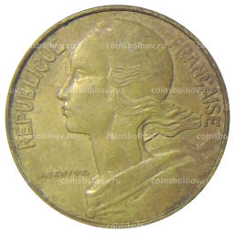 10 сантимов 1975 года Франция