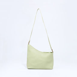 Сумка кросс-боди на молнии, цвет зелёный