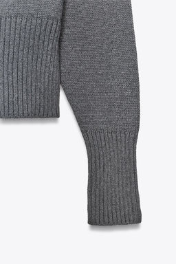 BOAT NECK KNIT SWEATER - Zara фото 9
