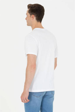 Мужская белая велосипедная шея T -Fish Surprise Discount в корзине - U.s. polo assn фото 5