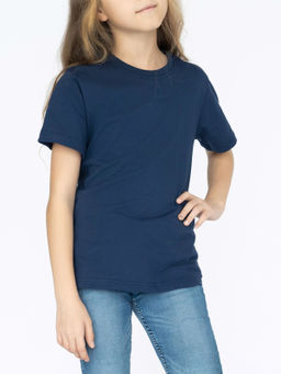 Футболка детская темносиняя