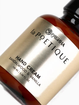 Крем для рук парфюмированный, аромат: сандал и ваниль, 100 мл, POETIQUE
