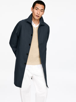 Chaqueta larga de algod?n tipo car coat - H&m фото 7