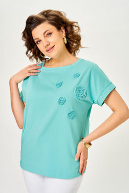 Футболка Rumoda 2288 бирюзовый