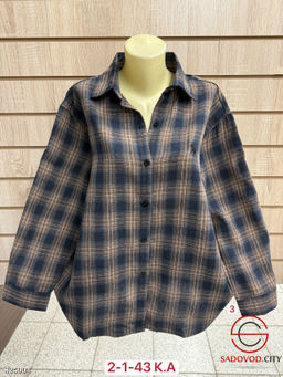 Женская рубашка из 100% хлопка