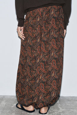 ZW COLLECTION PAISLEY TROUSERS - Zara фото 3