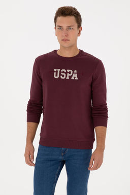 Erkek Bordo Sweatshirt