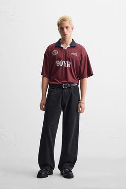 RETRO FOOTBALL TECHNICAL POLO SHIRT