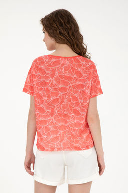 Женская футболка с цветком граната - U.s. polo assn фото 12